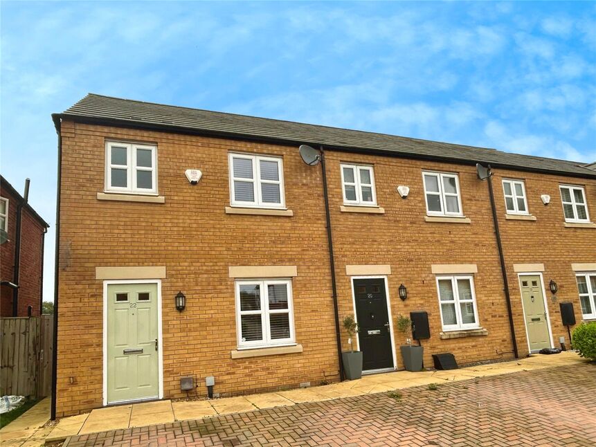 Main image of 3 bedroom End Terrace House for sale, Patina Way, Swadlincote, Derbyshire, DE11