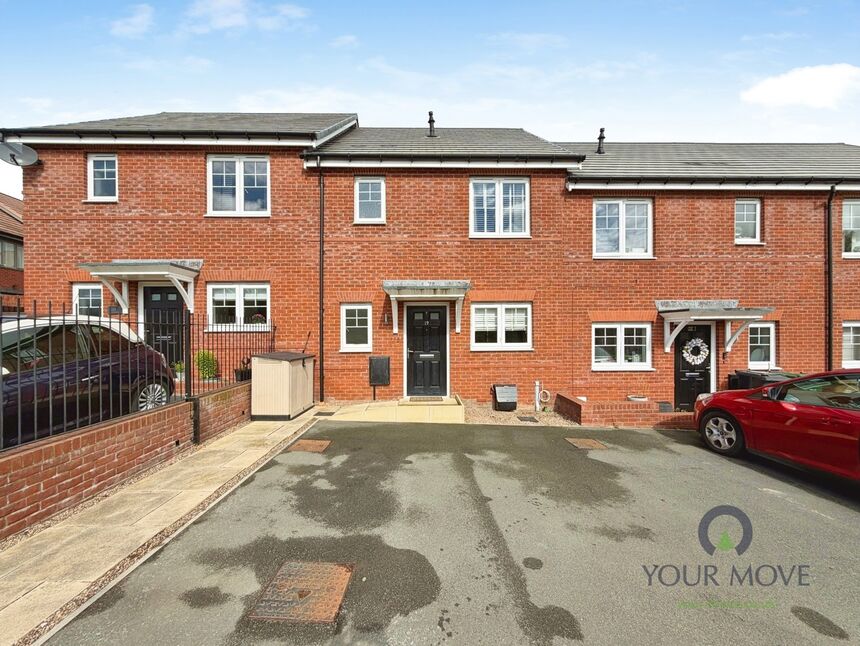 Main image of 3 bedroom Mid Terrace House for sale, Limestone Close, Newhall, Derbyshire, DE11