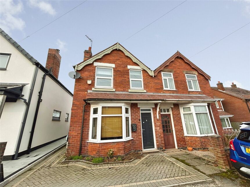 Main image of 3 bedroom Semi Detached House for sale, Alexandra Road, Overseal, Derbyshire, DE12