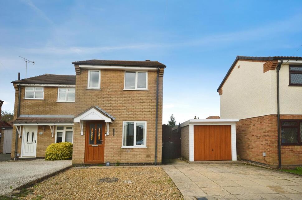 Main image of 2 bedroom Semi Detached House for sale, The Tythe, Midway, Derbyshire, DE11