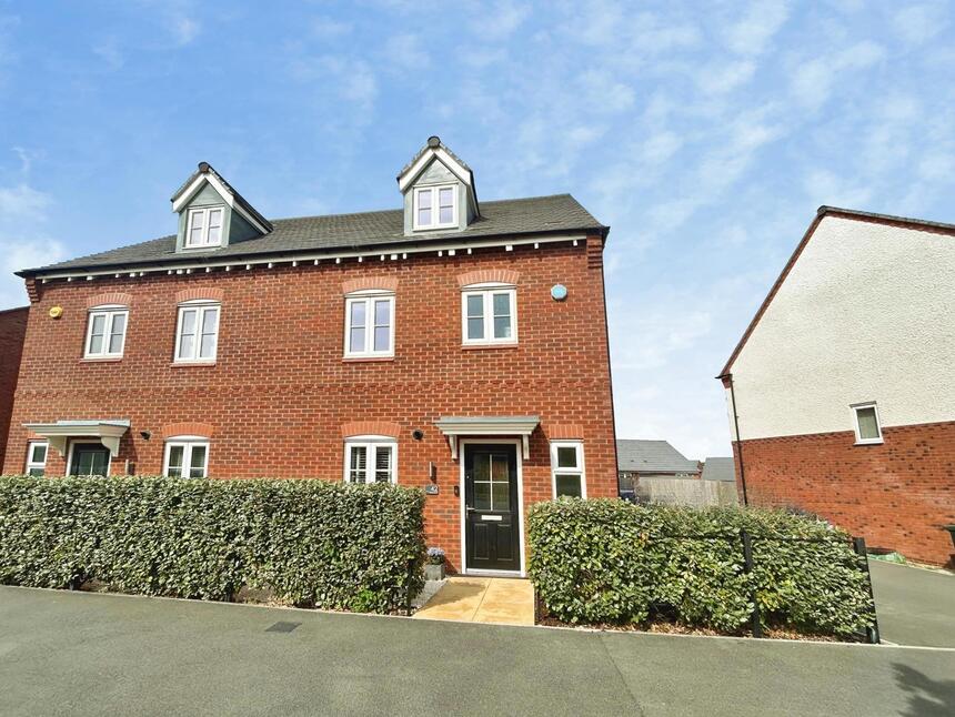 Main image of 3 bedroom Semi Detached House for sale, Stirling Road, Woodville, Derbyshire, DE11