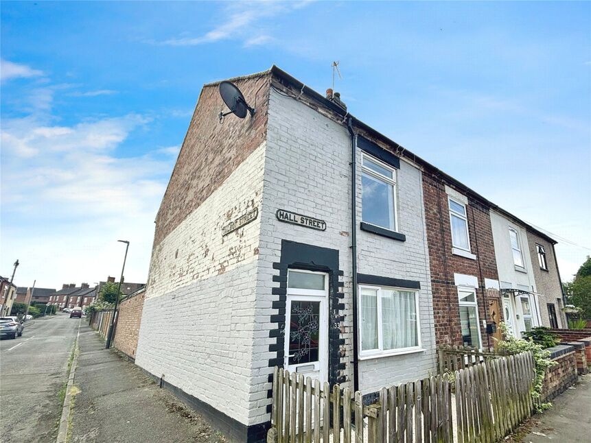 Main image of 2 bedroom End Terrace House for sale, Hall Street, Church Gresley, Derbyshire, DE11