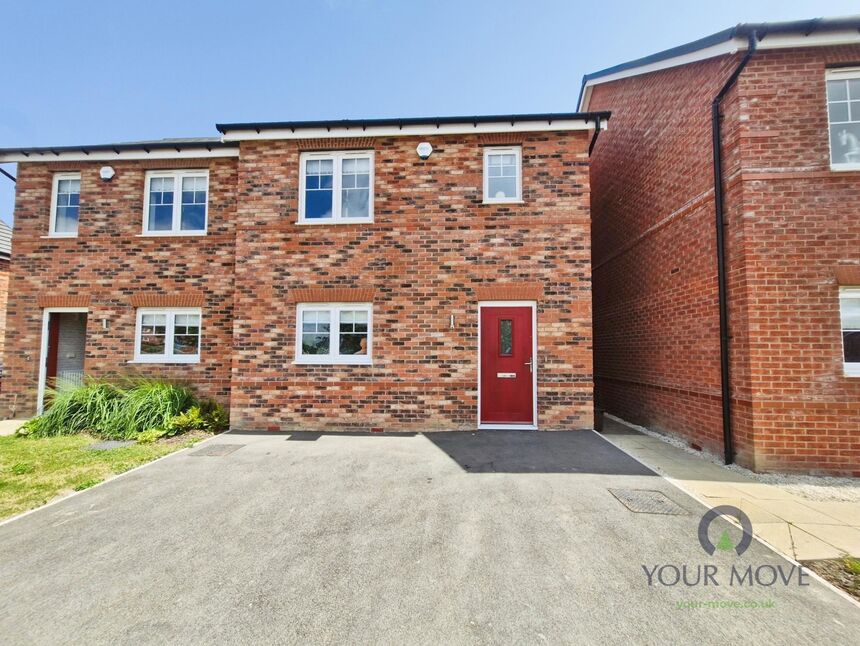Main image of 3 bedroom Semi Detached House for sale, Moonstone Way, Newhall, Derbyshire, DE11