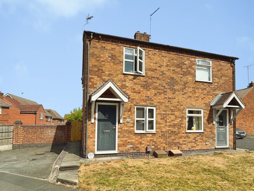 Main image of 2 bedroom Semi Detached House for sale, Finch Close, Woodville, Derbyshire, DE11