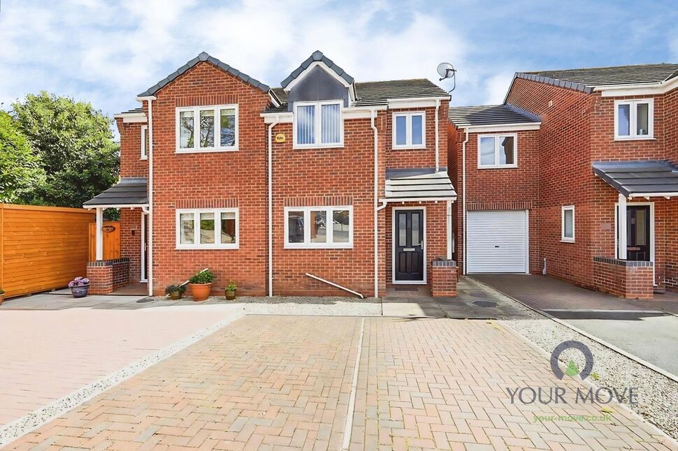 Main image of 3 bedroom Semi Detached House for sale, Pingle Place, Swadlincote, Derbyshire, DE11