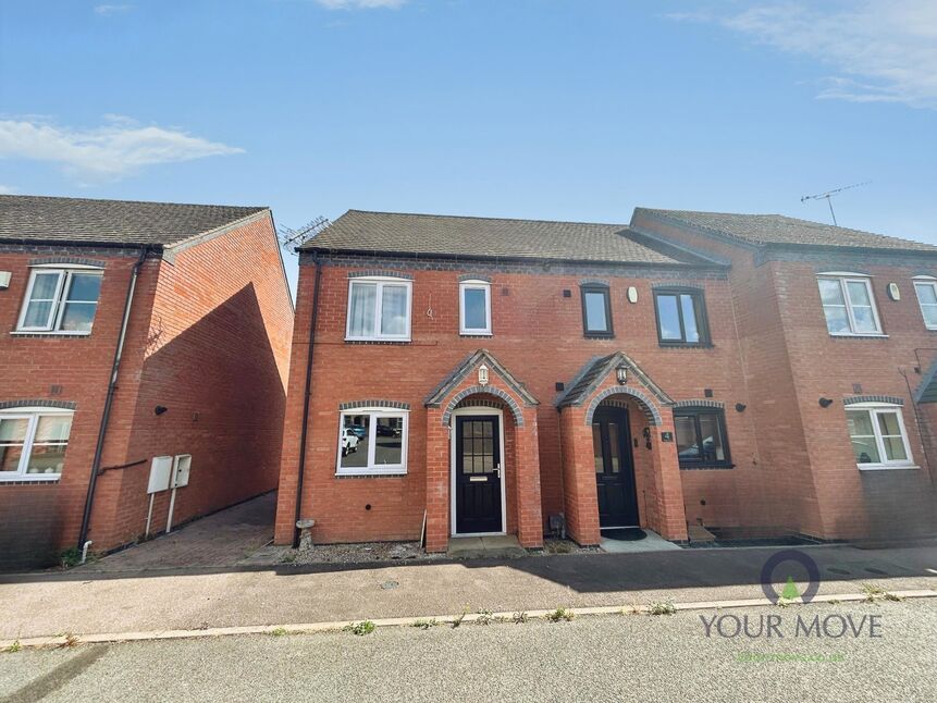 Main image of 2 bedroom End Terrace House for sale, Swans Rest, Newhall, Derbyshire, DE11