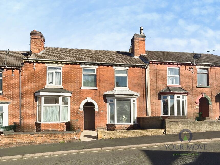 Main image of 3 bedroom Mid Terrace House for sale, Alexandra Road, Swadlincote, Derbyshire, DE11