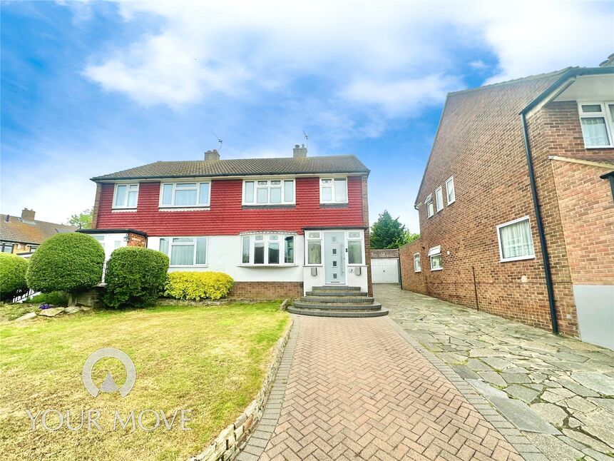 Main image of 3 bedroom Semi Detached House for sale, Springfield Avenue, Swanley, Kent, BR8