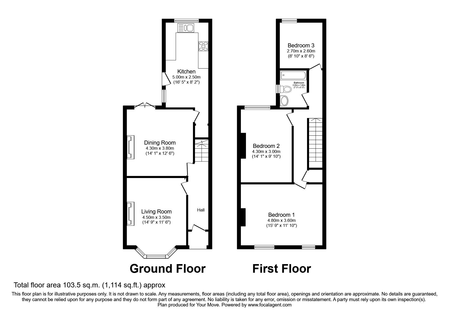 3 bedroom Mid Terrace House for sale, Hazelhurst Road, Worsley, M28 £