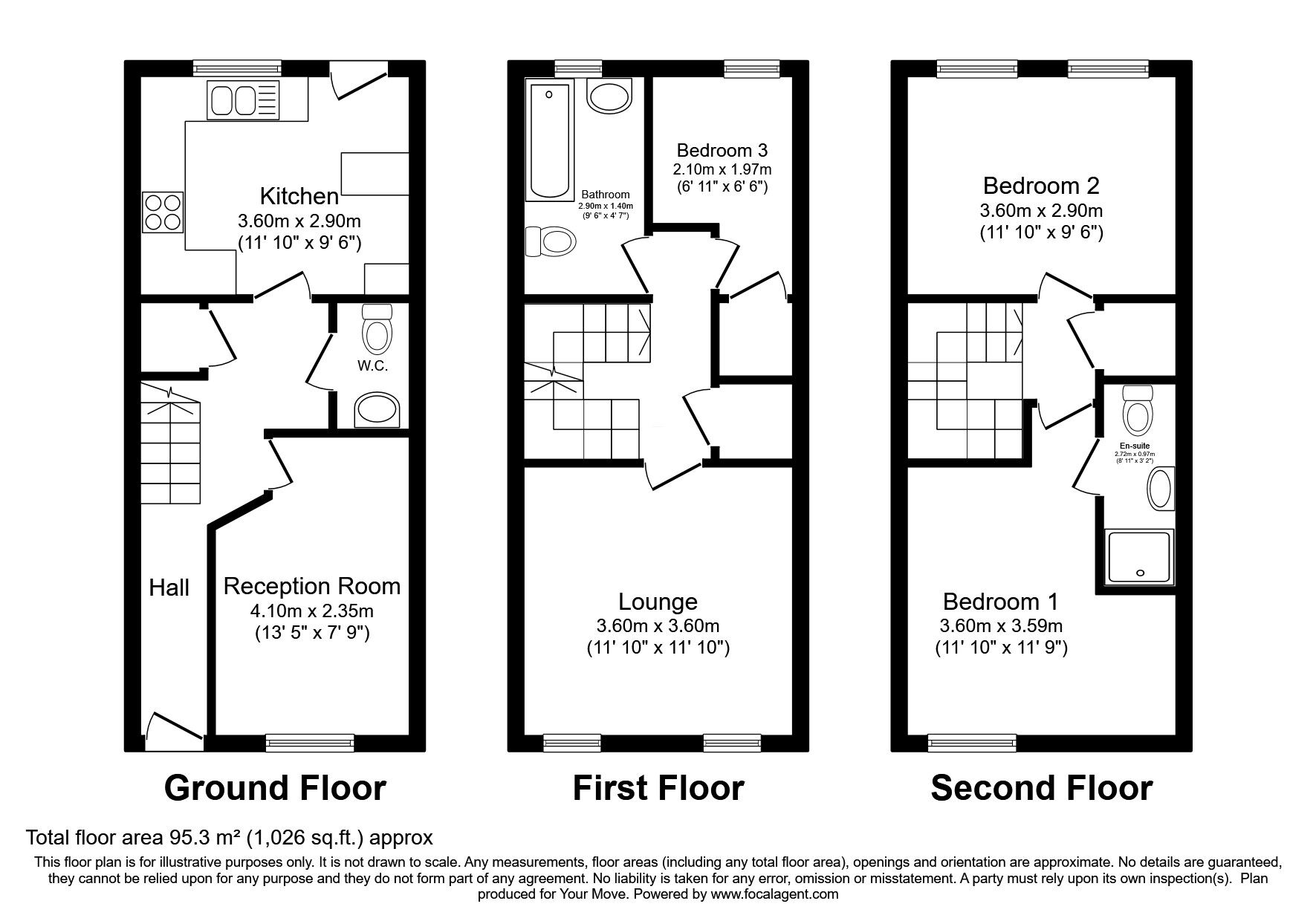 3 bedroom Mid Terrace House for sale, Victoria Lane, Swinton, M27 £