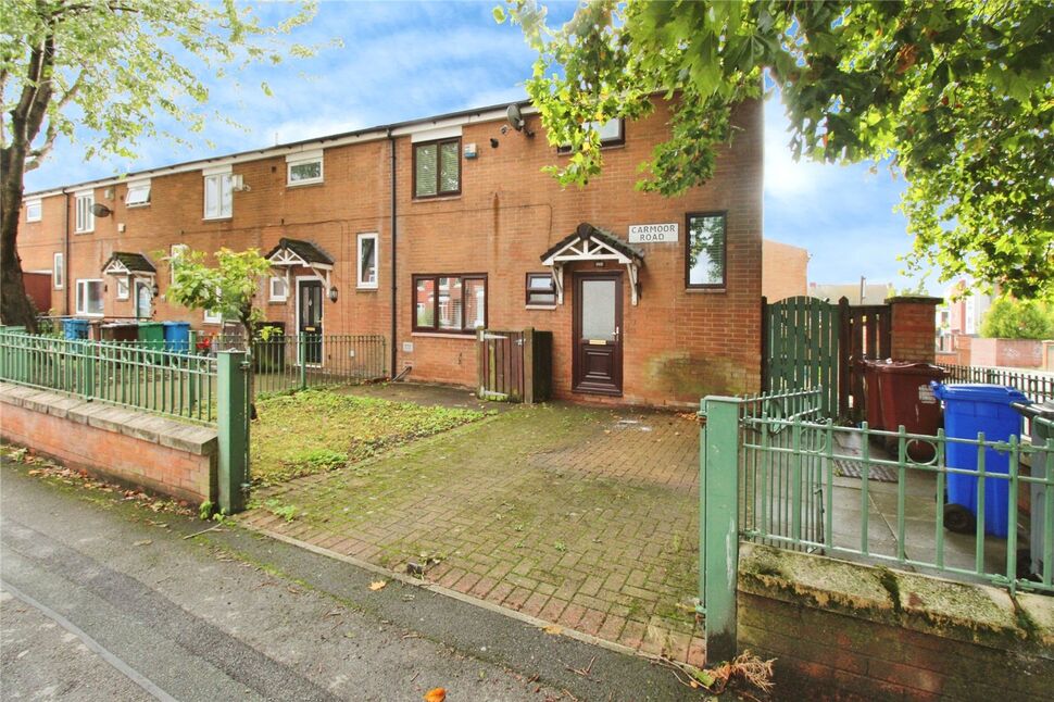 Main image of 3 bedroom End Terrace House for sale, Carmoor Road, Manchester, Greater Manchester, M13