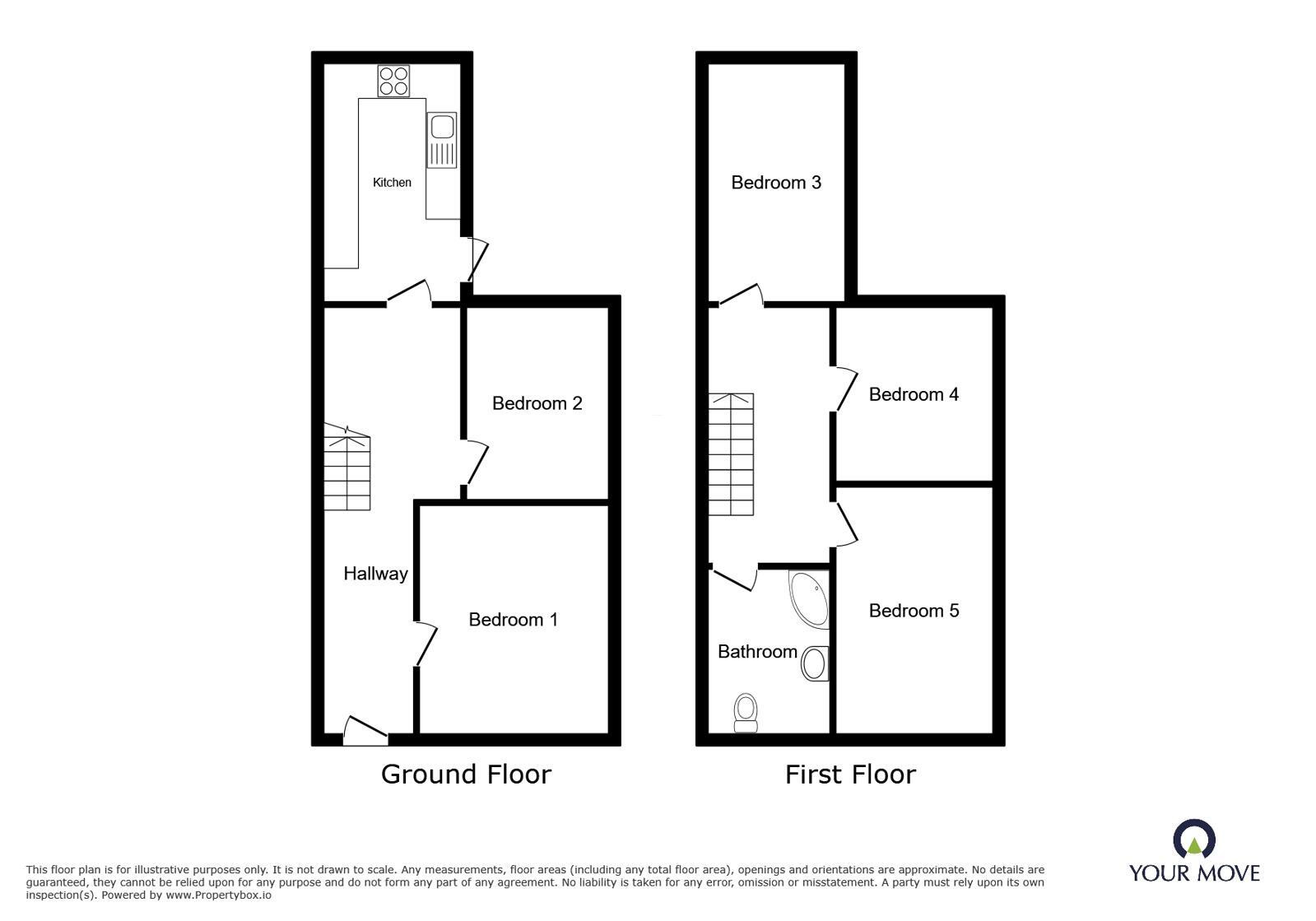 Floorplan of 1 bedroom Property to rent, Liverpool Road, Eccles, Greater Manchester, M30