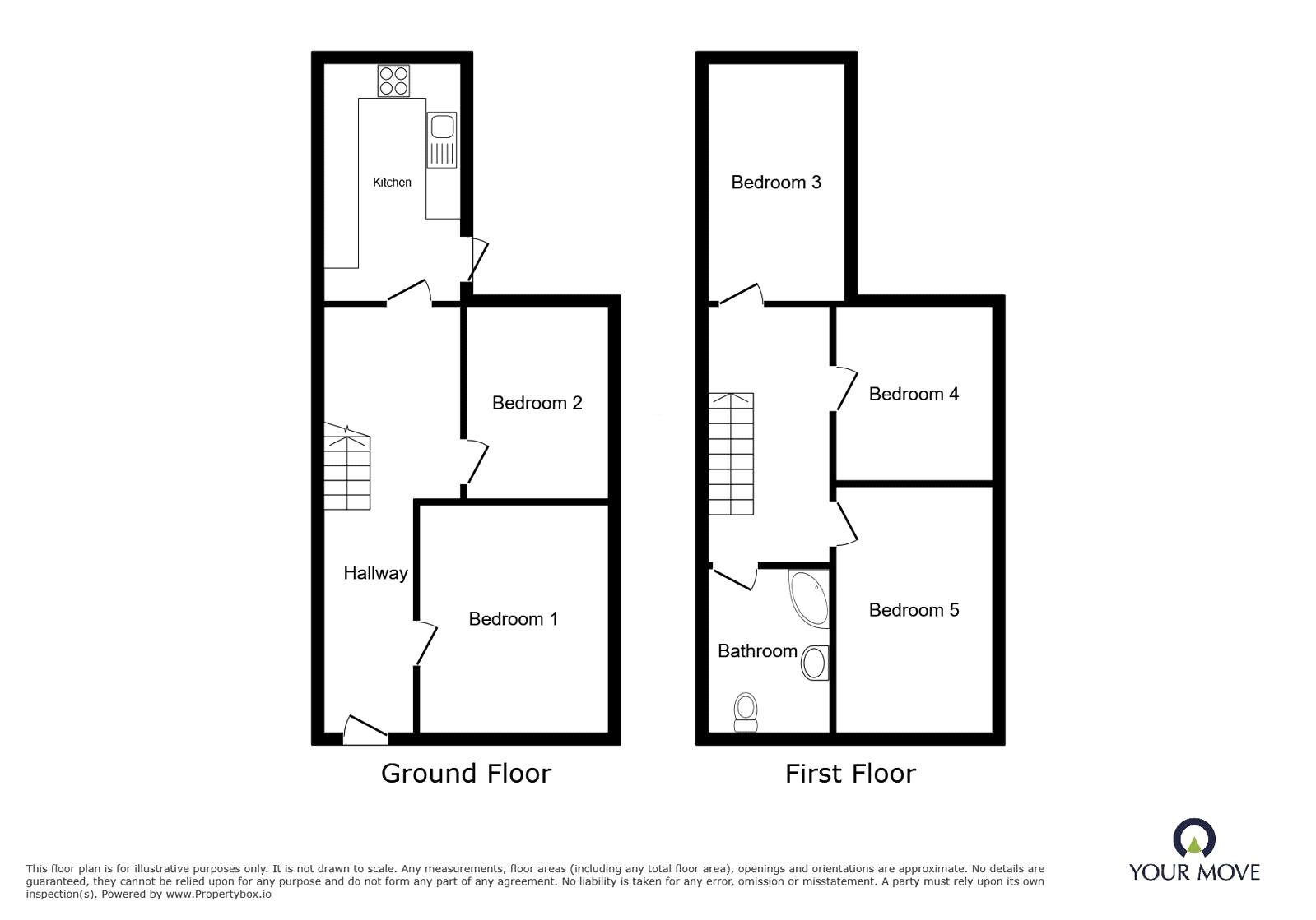Floorplan of 1 bedroom Property to rent, Liverpool Road, Eccles, Greater Manchester, M30