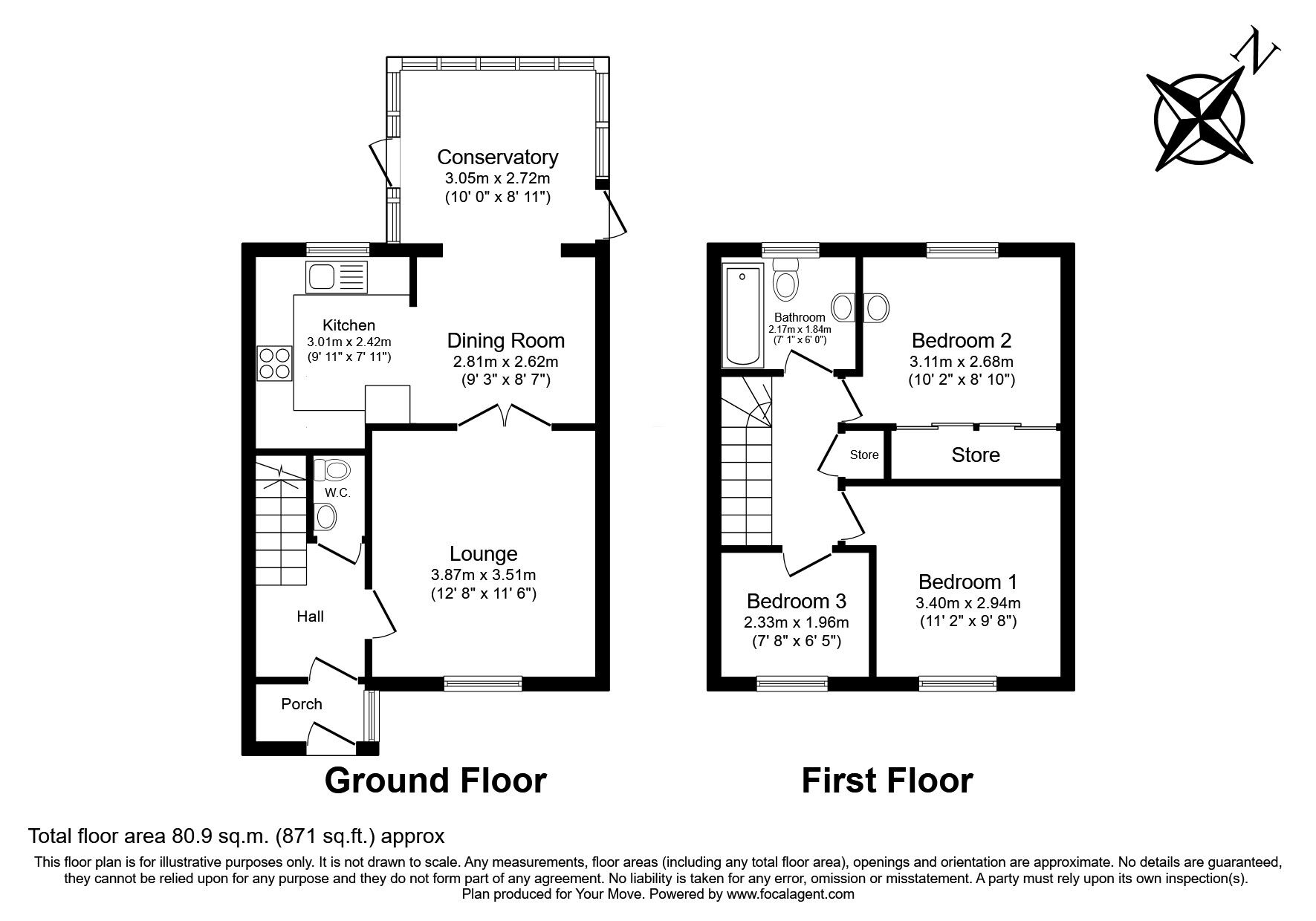 3 bedroom End Terrace House for sale, Hawkenbury Close, Tunbridge Wells