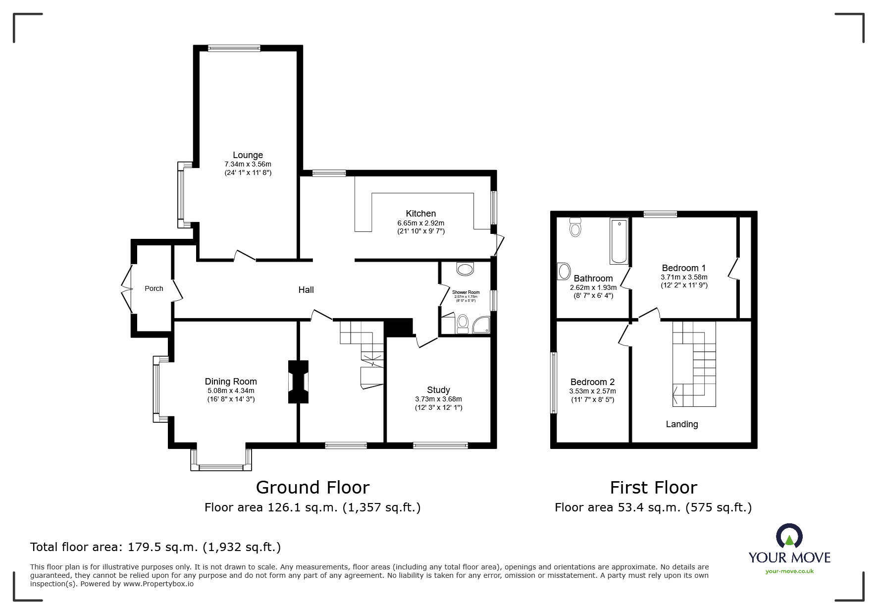 Floorplan of 4 bedroom Detached House for sale, Langton Road, Langton Green, Kent, TN3