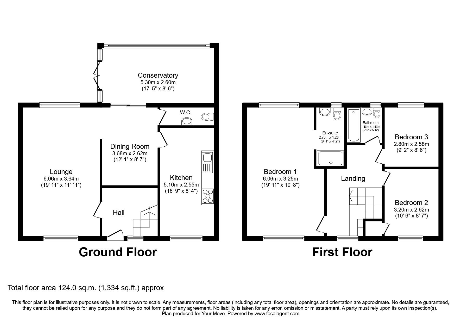 Floorplan of 3 bedroom Semi Detached House to rent, Longcauseway, Farnworth, Greater Manchester, BL4