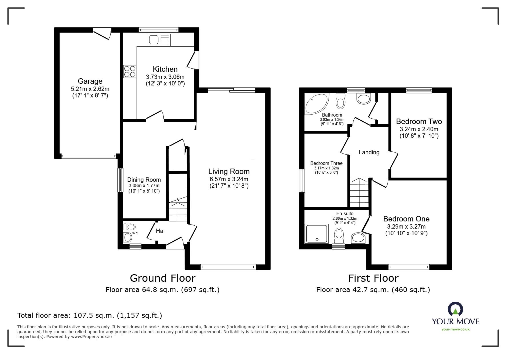 Floorplan of 3 bedroom Detached House for sale, Wilders Moor Close, Worsley, Greater Manchester, M28