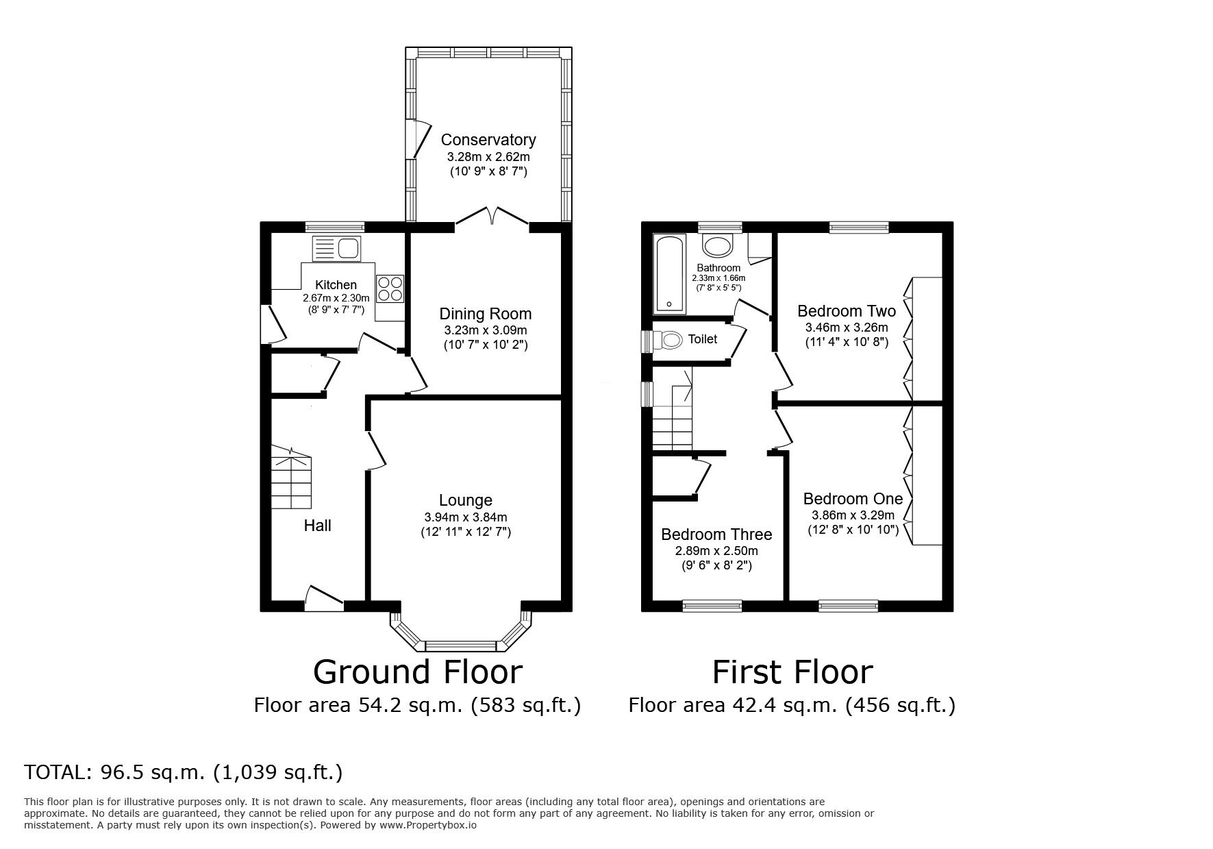 Floorplan of 3 bedroom Detached House for sale, Hilton Grove, Worsley, Greater Manchester, M28