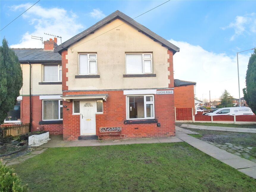 Main image of 3 bedroom Semi Detached House for sale, Lucas Road, Farnworth, Greater Manchester, BL4