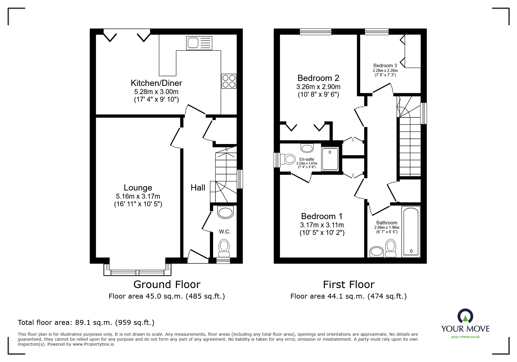 Floorplan of 3 bedroom Detached House for sale, Silverbell Close, Bolton, Greater Manchester, BL3