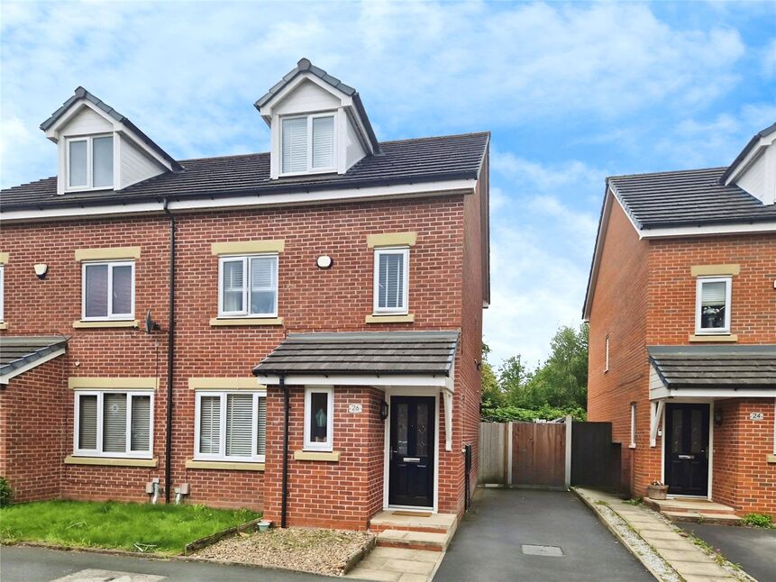 Main image of 4 bedroom Semi Detached House for sale, Yarn Close, Worsley, Greater Manchester, M28