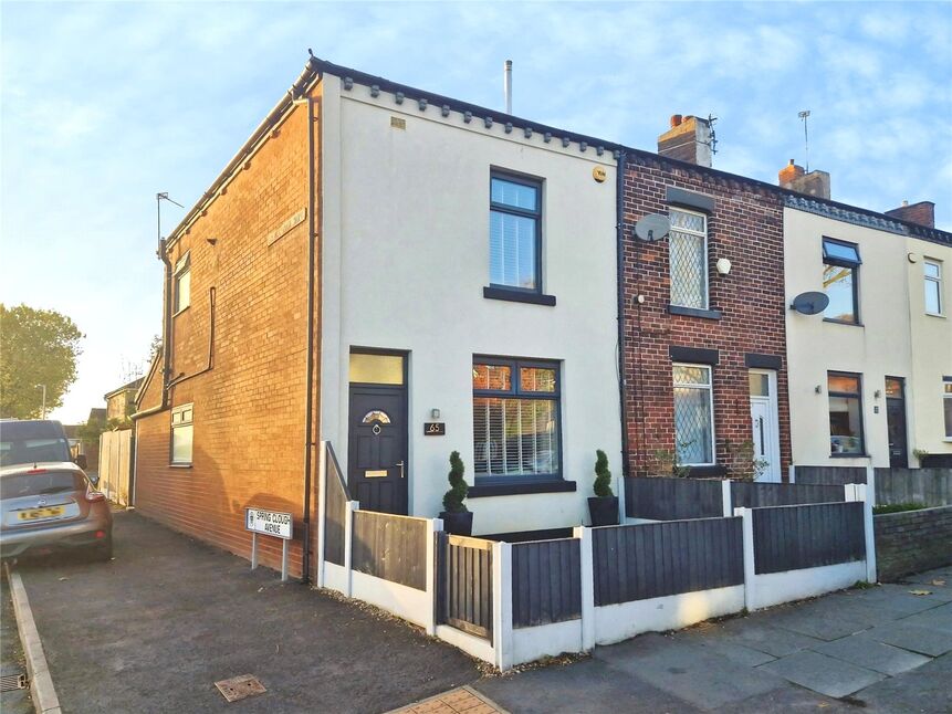 Main image of 2 bedroom End Terrace House for sale, Old Clough Lane, Worsley, Greater Manchester, M28