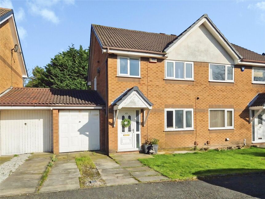 Main image of 3 bedroom Semi Detached House for sale, Highfield Drive, Farnworth, Greater Manchester, BL4