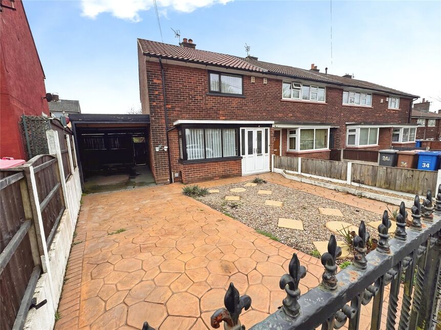 Main image of 2 bedroom End Terrace House for sale, Sportside Avenue, Worsley, Greater Manchester, M28