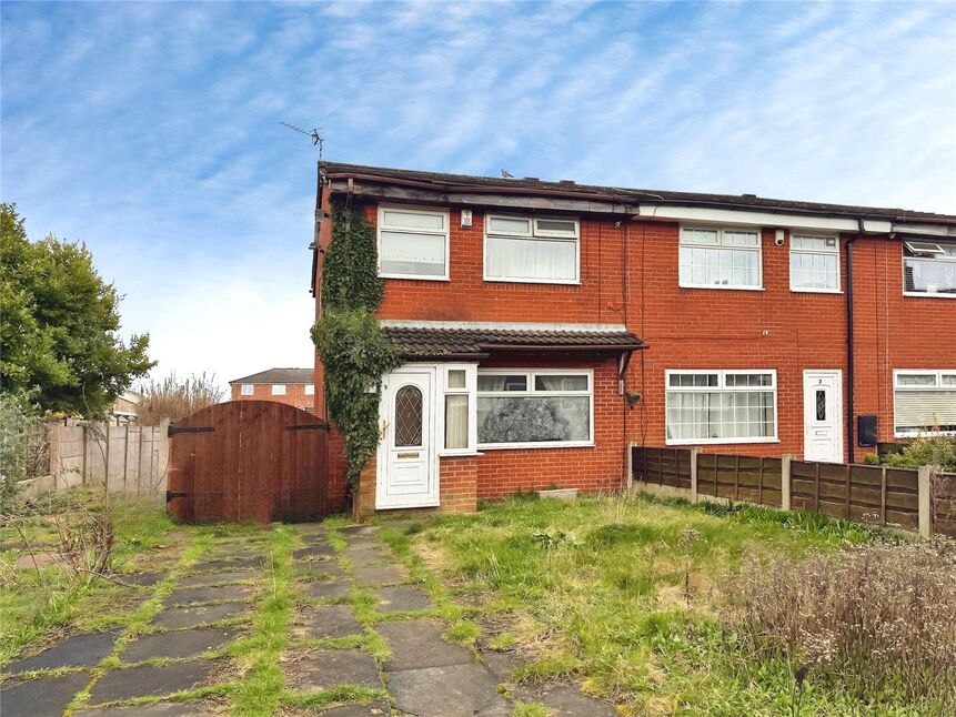 Main image of 3 bedroom End Terrace House for sale, Dorset Close, Farnworth, Greater Manchester, BL4