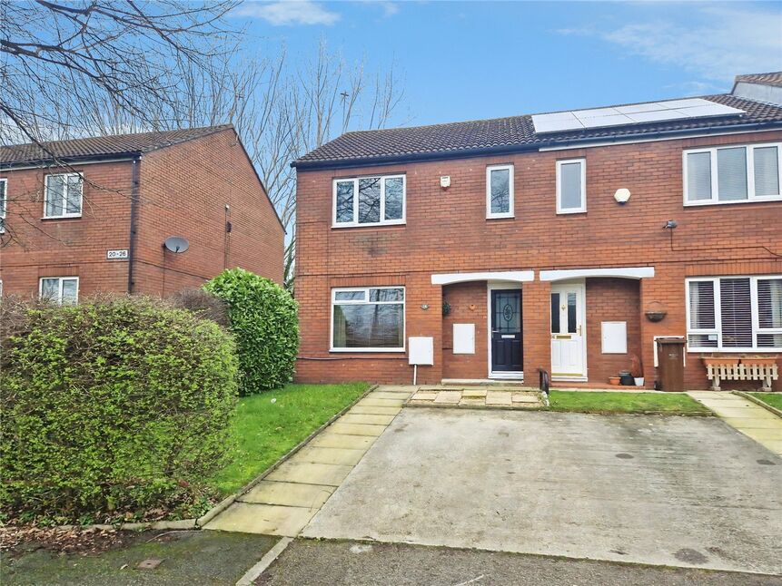 Main image of 2 bedroom End Terrace House for sale, Athens Drive, Worsley, Greater Manchester, M28