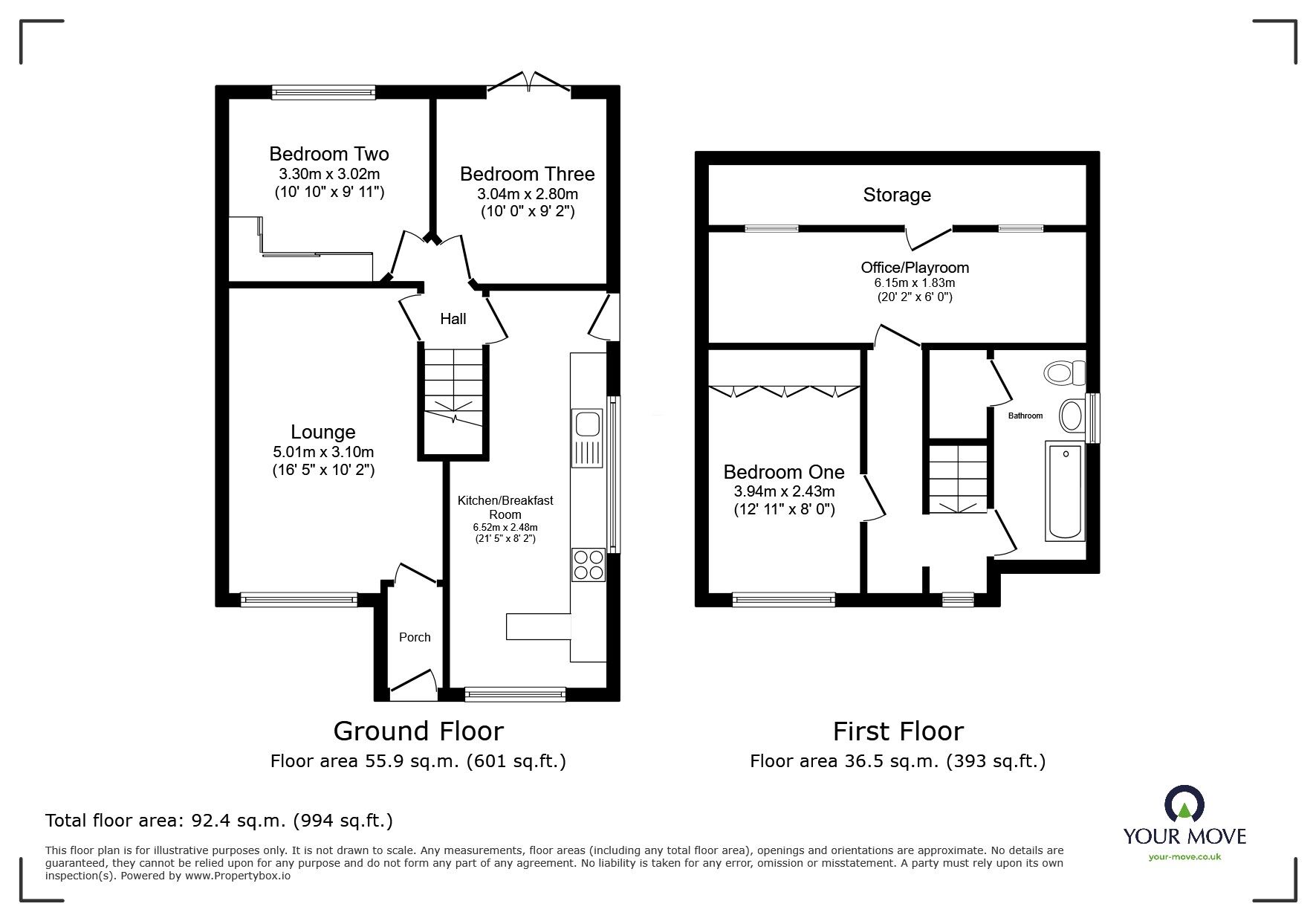 Floorplan of 3 bedroom Semi Detached House for sale, Elsie Street, Farnworth, Bolton, BL4