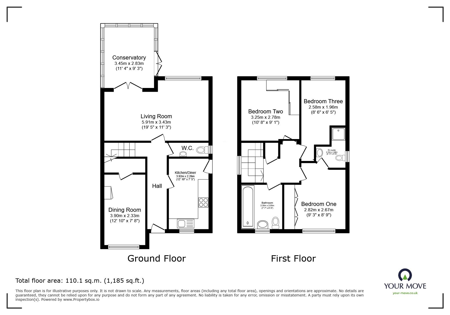 Floorplan of 3 bedroom Detached House for sale, Seathwaite Road, Farnworth, Greater Manchester, BL4