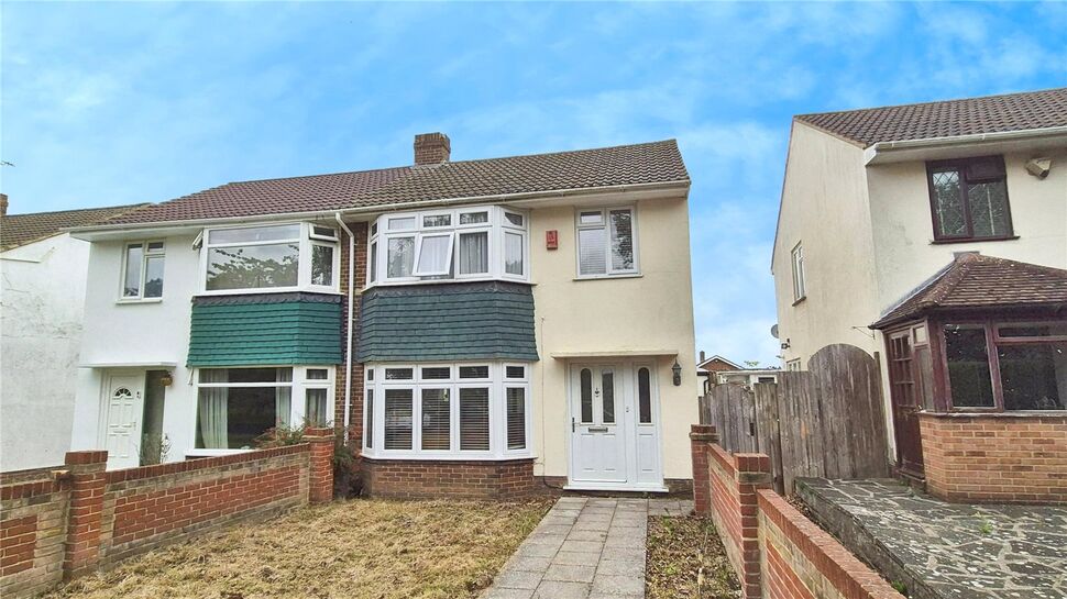 Main image of 3 bedroom Semi Detached House for sale, Lords Wood Lane, Chatham, Kent, ME5