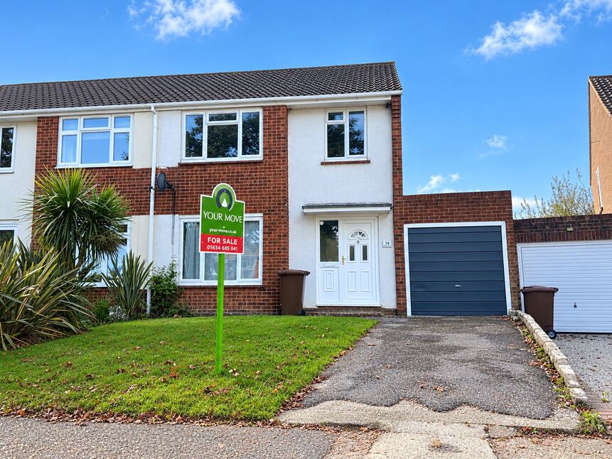 Main image of 4 bedroom Semi Detached House for sale, Courtfield Avenue, Chatham, Kent, ME5