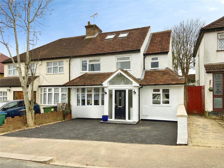 Main image of 3 bedroom Semi Detached House for sale, Beechwood Rise, Watford, Hertfordshire, WD24