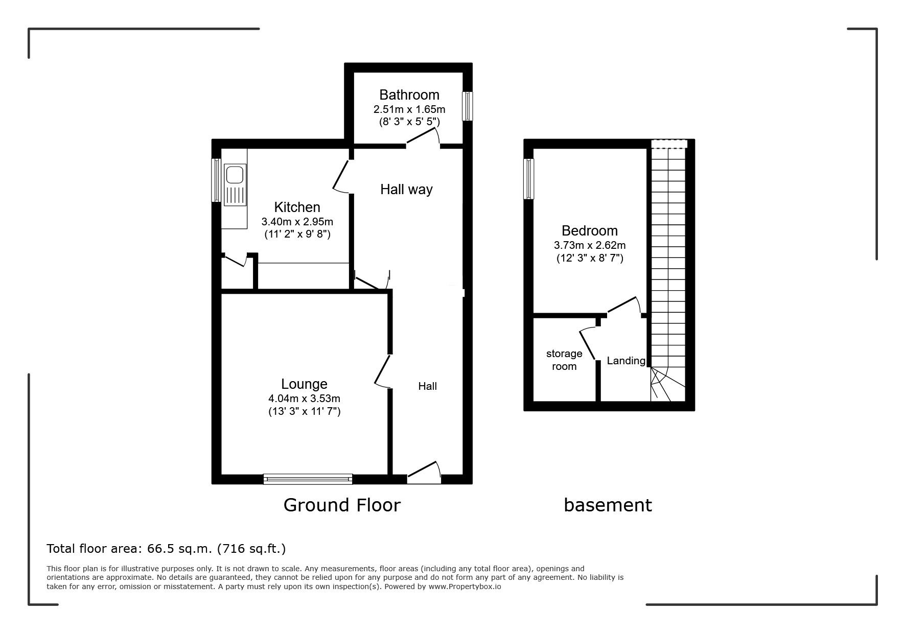 Floorplan of 1 bedroom Flat for sale, Alexandra Road, Watford, Hertfordshire, WD17