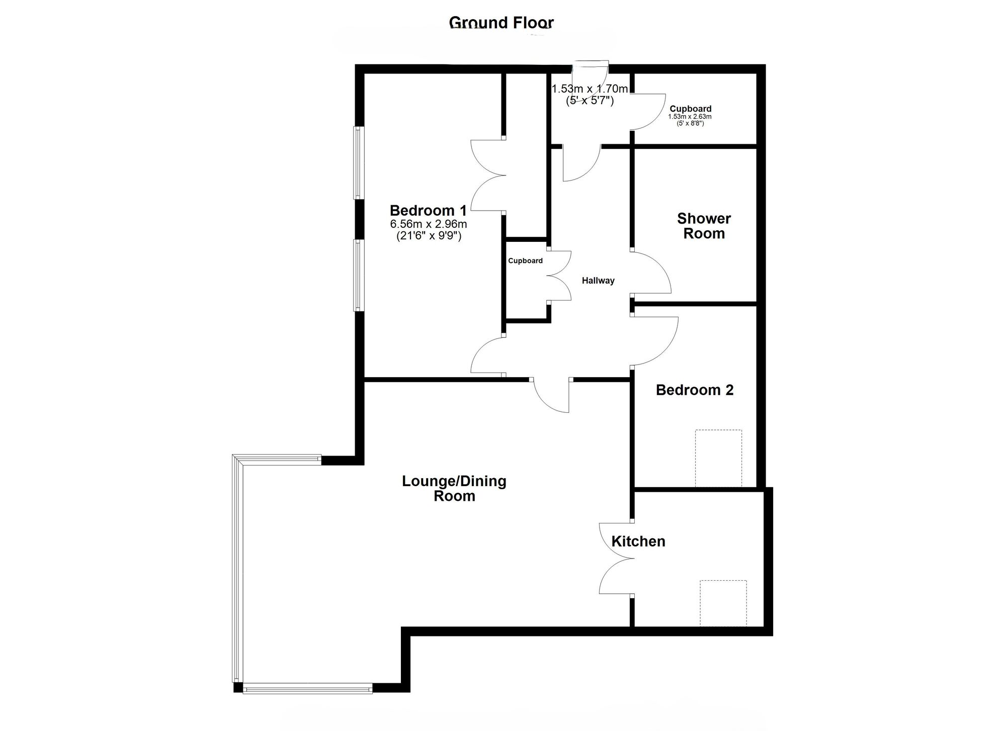 Floorplan of 2 bedroom  Flat for sale, Rington Court, Hotspur Street, Tyne and Wear, NE30