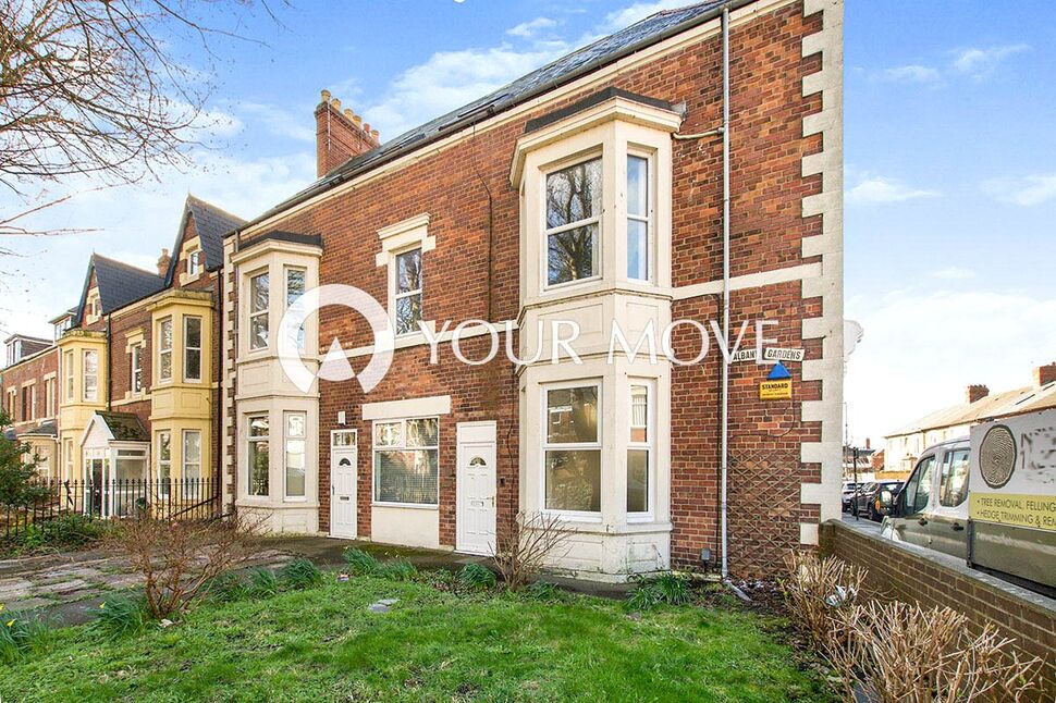 Main image of 3 bedroom  Flat for sale, Albany Gardens, Whitley Bay, Tyne and Wear, NE26