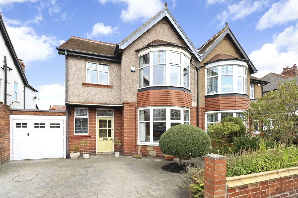 Main image of 4 bedroom Semi Detached House for sale, Brighton Grove, Whitley Bay, Tyne and Wear, NE26