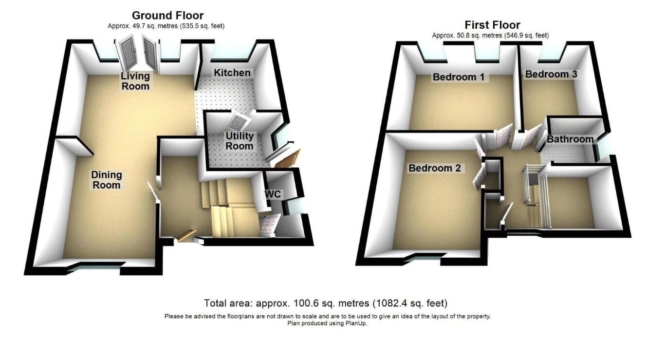 Floorplan of 3 bedroom Semi Detached House for sale, Kingsley Avenue, Whitley Bay, Tyne and Wear, NE25