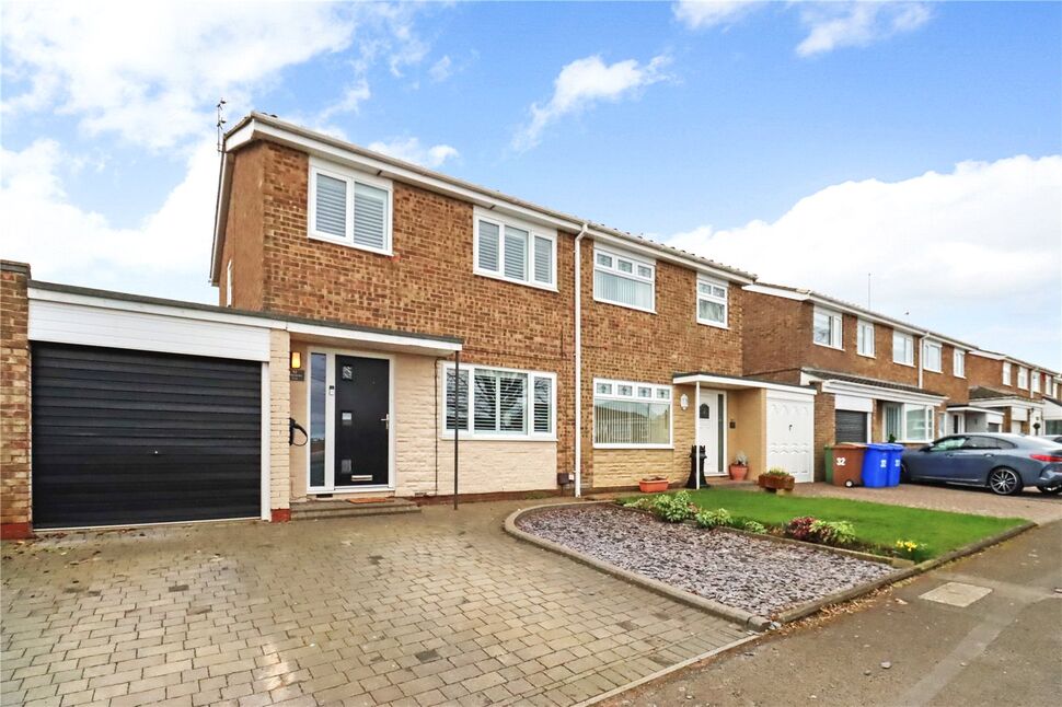 Main image of 3 bedroom Semi Detached House for sale, Torcross Way, Cramlington, Northumberland, NE23