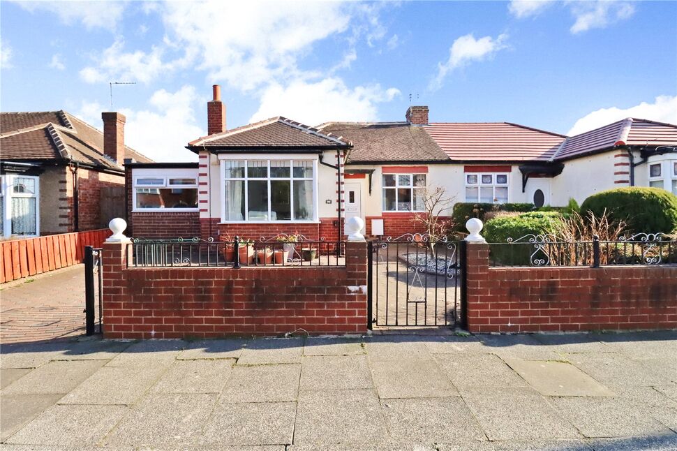 Main image of 2 bedroom Semi Detached Bungalow for sale, Athol Gardens, Whitley Bay, Tyne and Wear, NE25