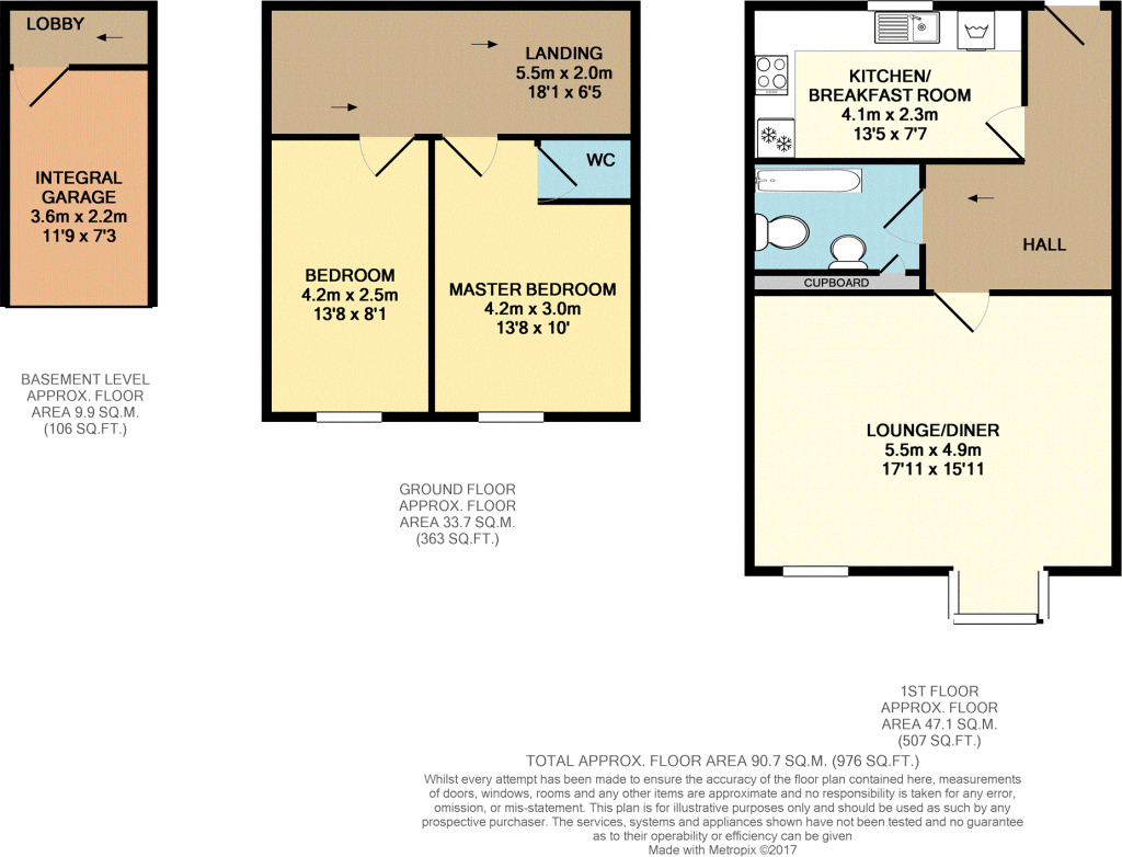 Floorplan of 2 bedroom  Flat for sale, Union Street, North Shields, Tyne and Wear, NE30