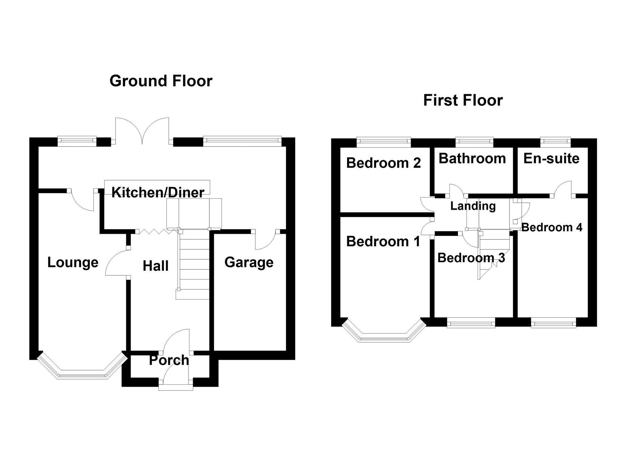Floorplan of 4 bedroom Semi Detached House for sale, Embleton Crescent, North Shields, Tyne and Wear, NE29