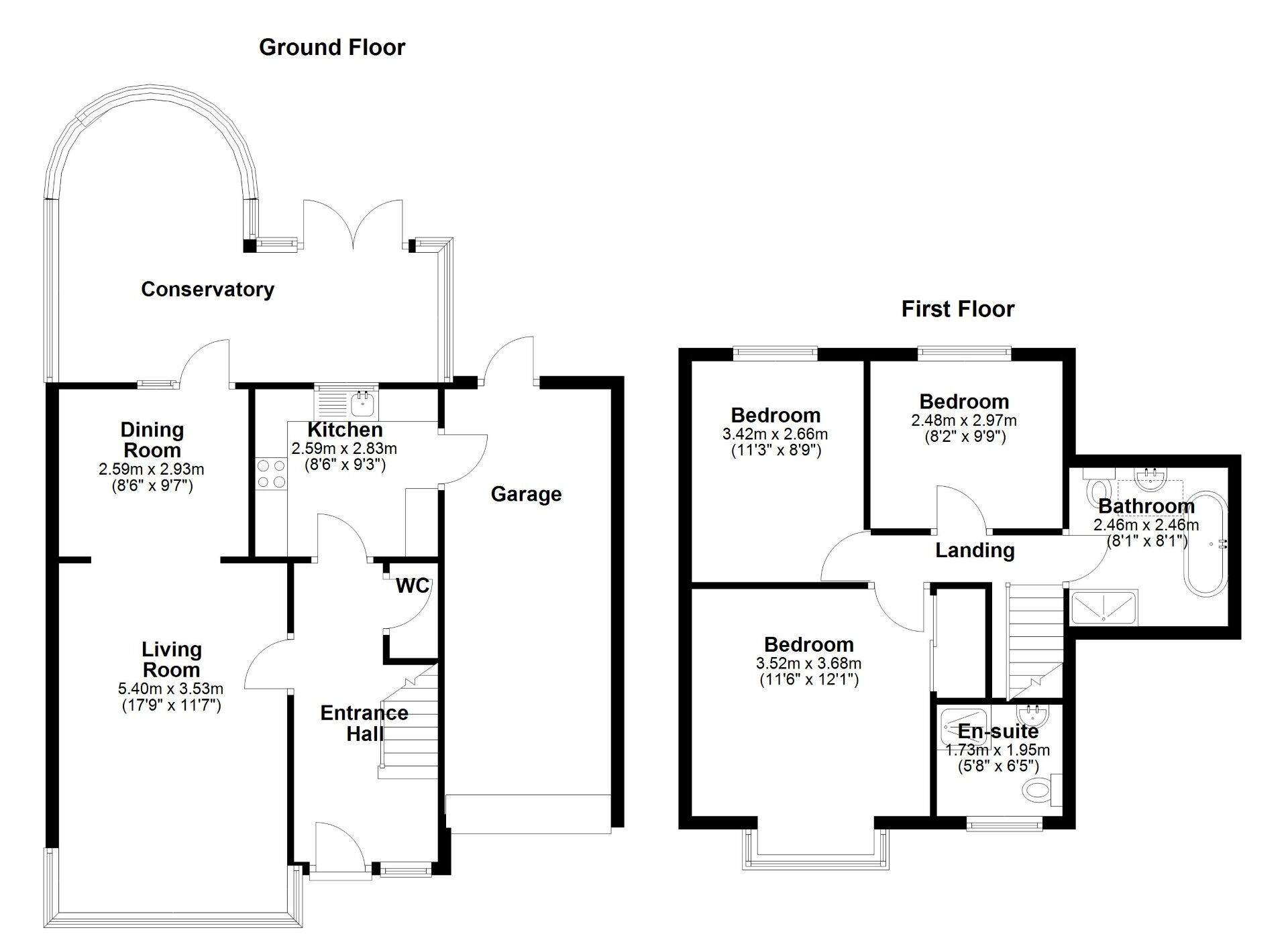Floorplan of 3 bedroom Detached House for sale, The Covers, Wallsend, Tyne and Wear, NE28