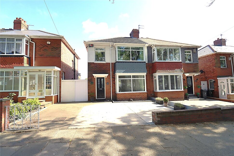 Main image of 3 bedroom Semi Detached House for sale, Verne Road, North Shields, Tyne and Wear, NE29