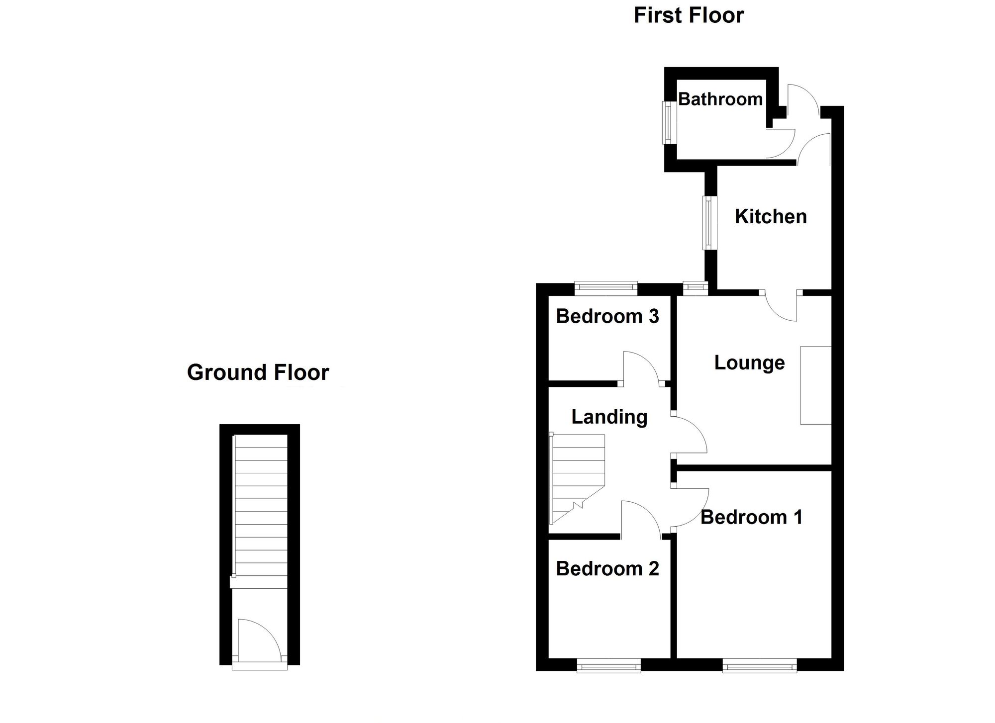 Floorplan of 3 bedroom  Flat to rent, Waldo Street, North Shields, Tyne and Wear, NE29