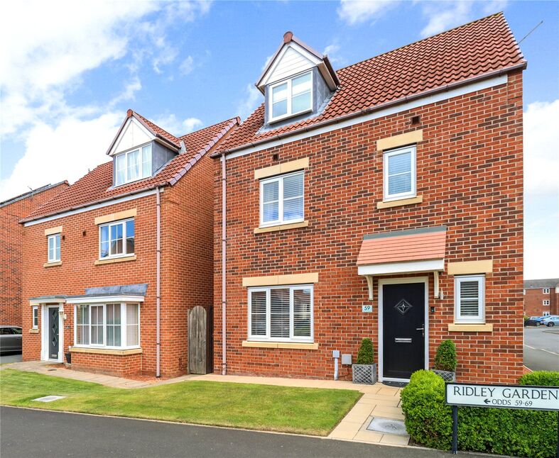 Main image of 4 bedroom Detached House for sale, Ridley Gardens, Shiremoor, Tyne and Wear, NE27