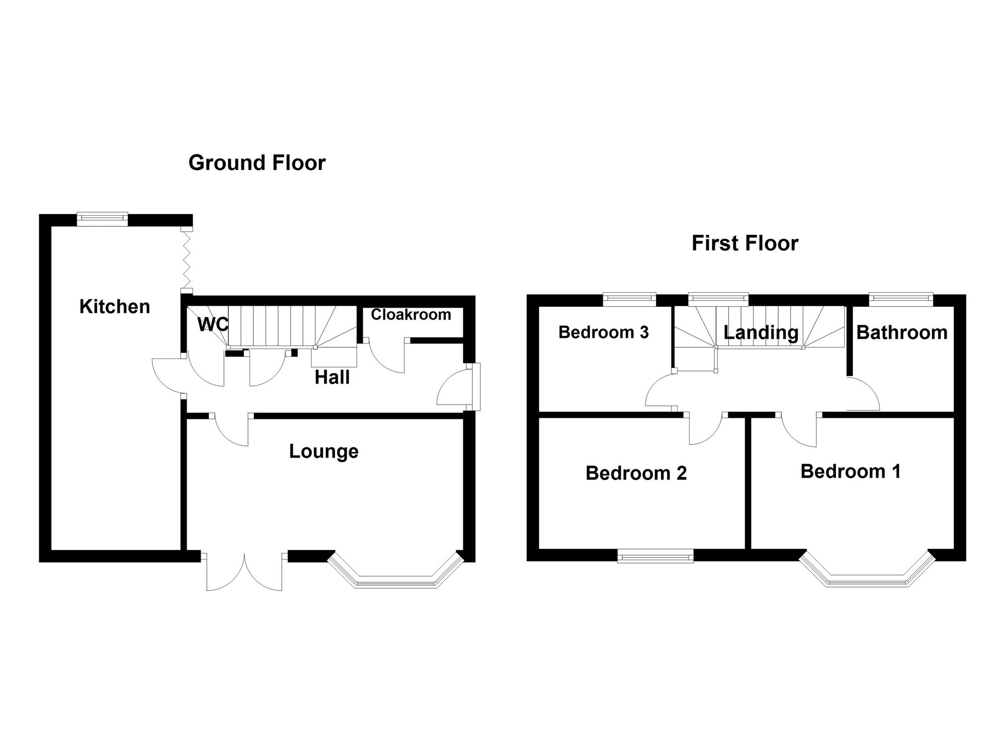 Floorplan of 3 bedroom Semi Detached House for sale, Mast Lane, North Shields, Tyne and Wear, NE30