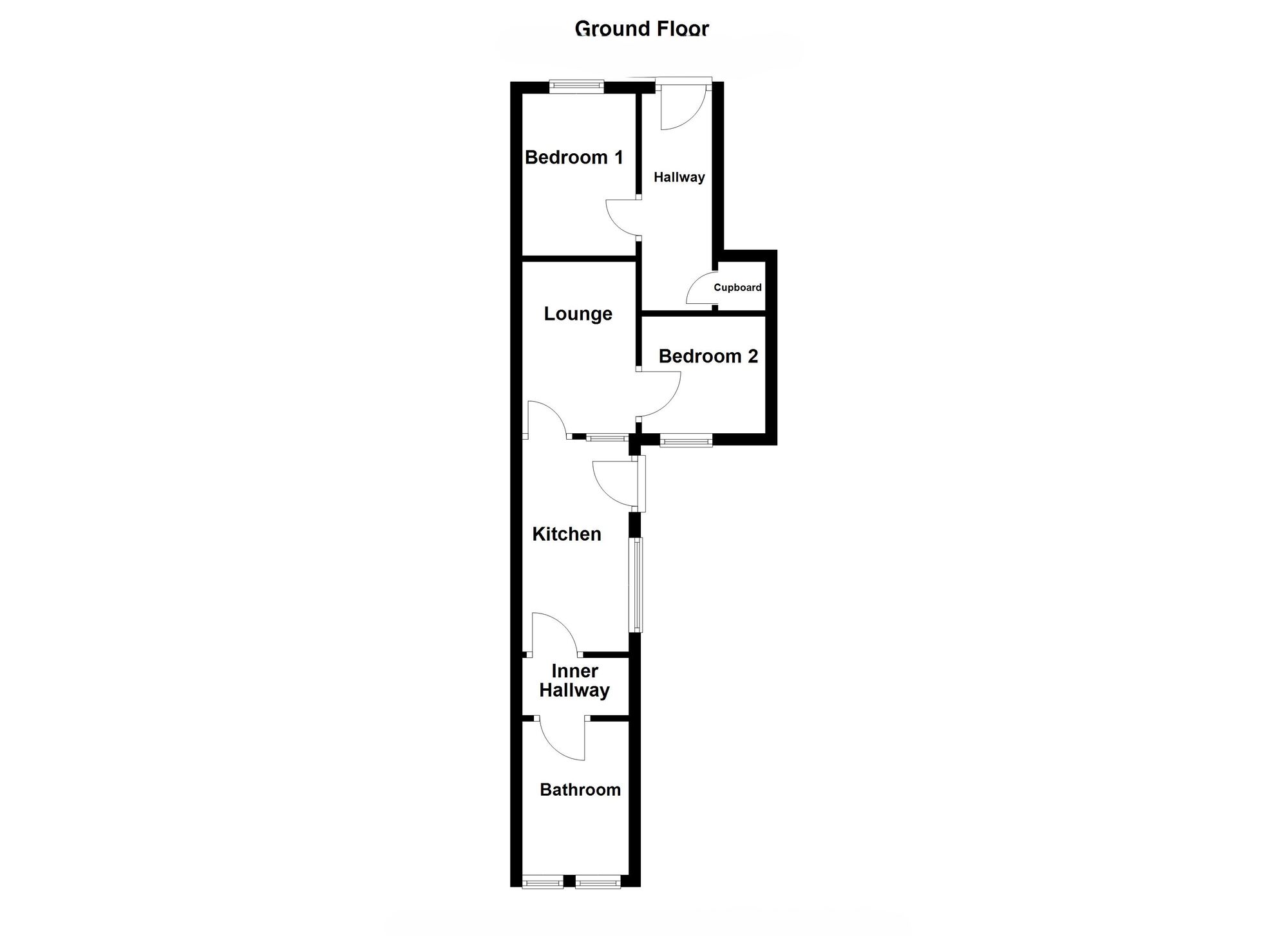 Floorplan of 2 bedroom  Flat for sale, Silkeys Lane, North Shields, Tyne and Wear, NE29